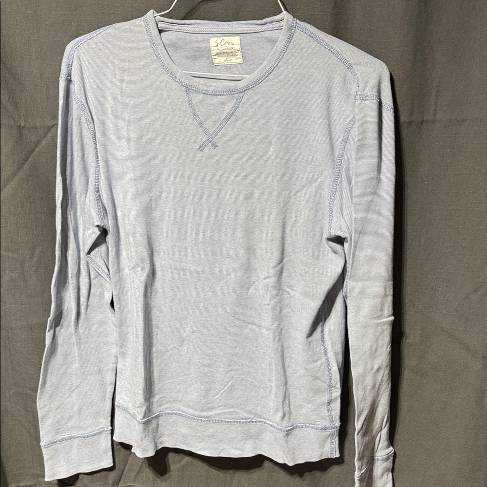 J. Crew Light Blue Knit Top